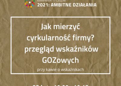 Przegląd wskaźników GOZ