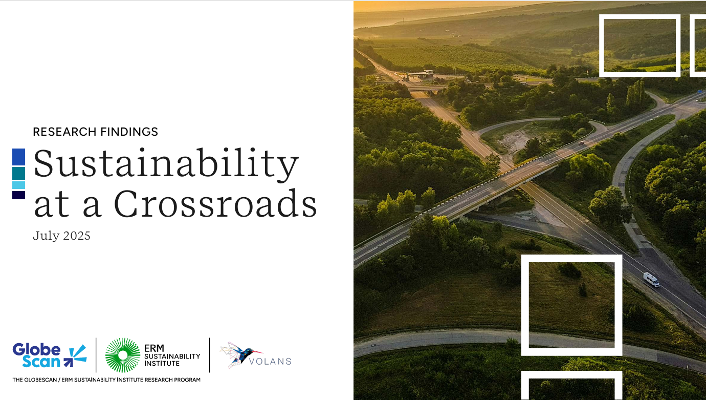 Sustainability at a Crossroads